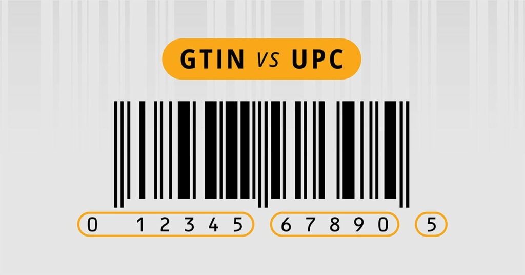Is a gtin the same as a upc