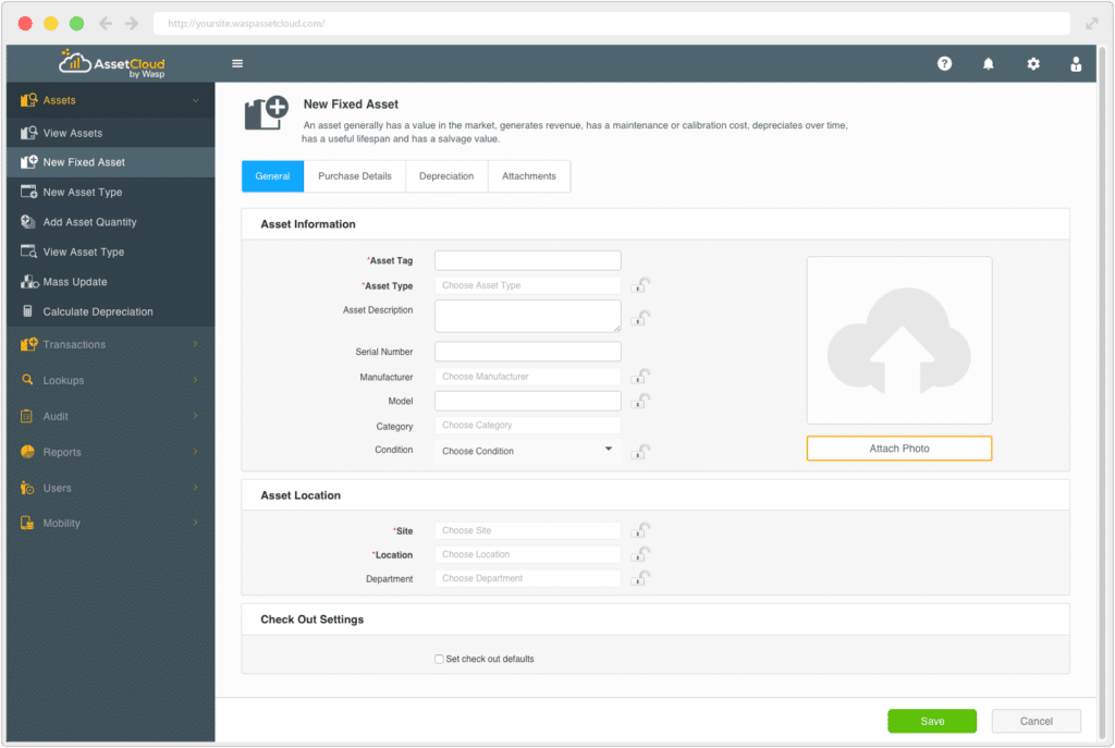 Cloud Asset Management Software - AssetCloud