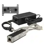 PoE Injector and Converter Kit For Barcode, RFID, and HID Time Clocks