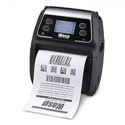 Wasp WPL4ML mobile barcode printer, Wi-Fi