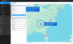 Wasp GPS Asset Tracking - Map View - Wide