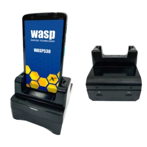 Wasp 530 Single Slot USB Cradle - Cable & Power Adapter USB-C Client/Charging
